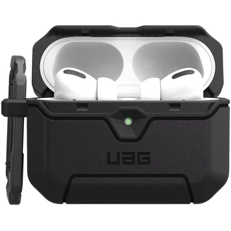 Захисний чохол URBAN ARMOR GEAR Scout (FH) для AirPods Pro 3 (104133114040) - Black: фото 2 з 10
