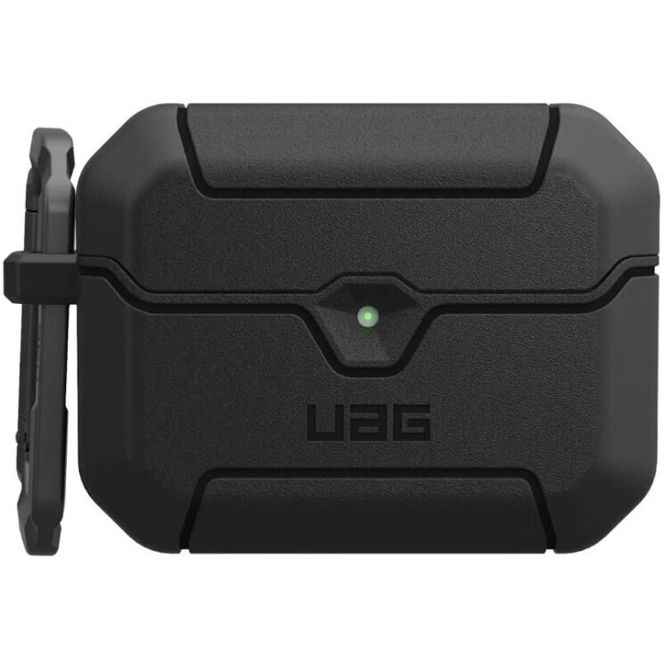 Захисний чохол URBAN ARMOR GEAR Scout (FH) для AirPods Pro 3 (104133114040) - Black: фото 3 з 10