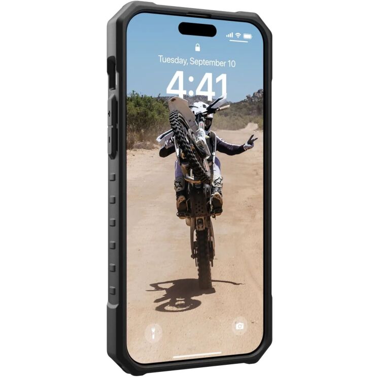 Защитный чехол URBAN ARMOR GEAR (UAG) Pathfinder MagSafe для Apple iPhone 15 Pro Max - Cloud Blue: фото 4 из 10