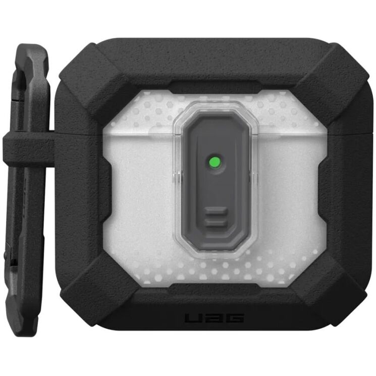 Защитный чехол URBAN ARMOR GEAR (UAG) Plasma Series для Apple AirPods 4 (104129114040) - Black: фото 4 из 8