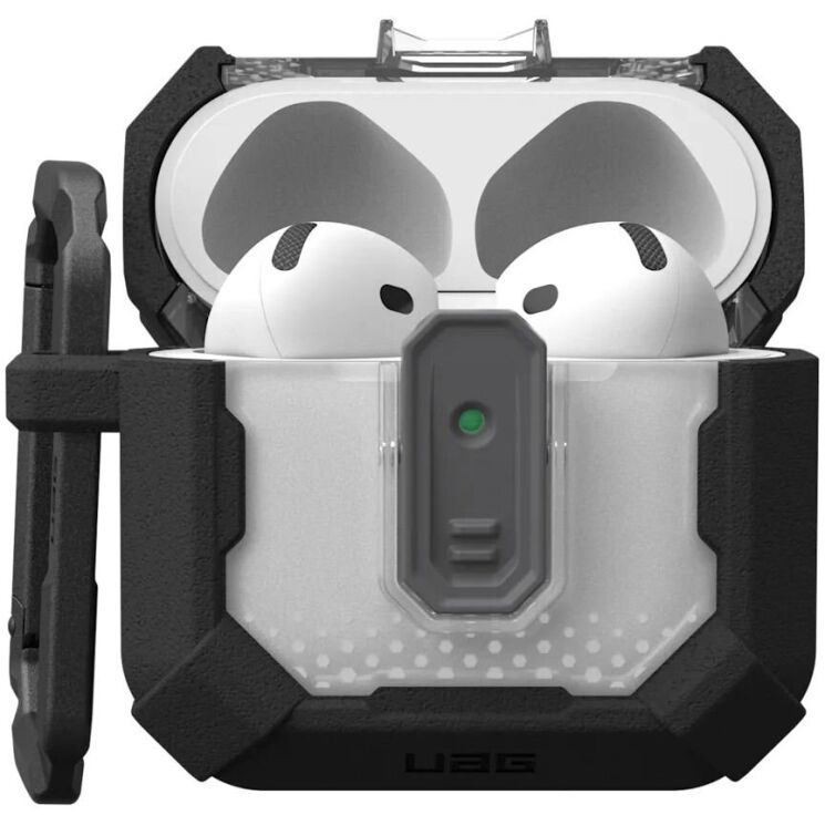 Защитный чехол URBAN ARMOR GEAR (UAG) Plasma Series для Apple AirPods 4 (104129114040) - Black: фото 3 из 8