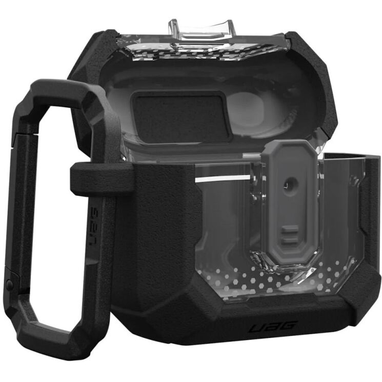 Защитный чехол URBAN ARMOR GEAR (UAG) Plasma Series для Apple AirPods 4 (104129114040) - Black: фото 8 из 8