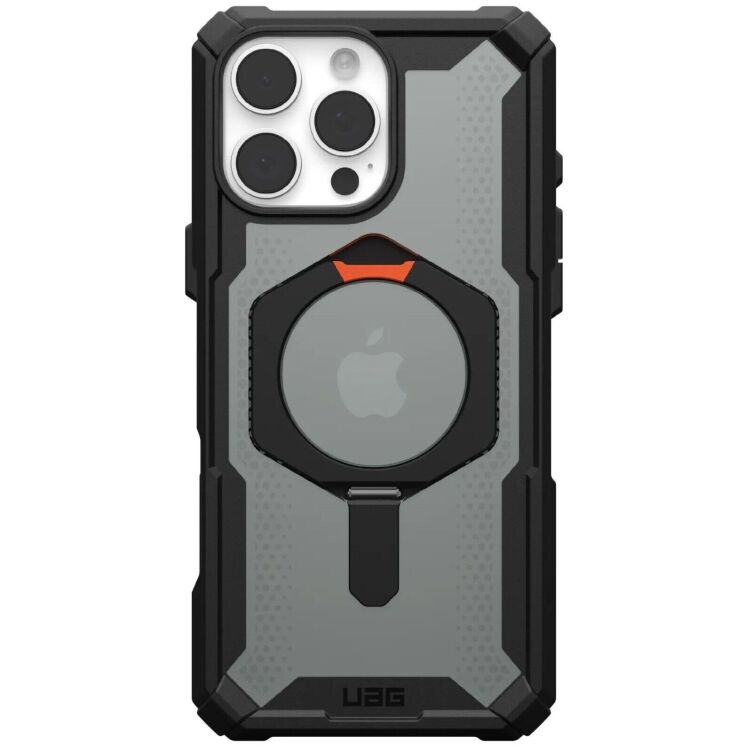 Защитный чехол URBAN ARMOR GEAR (UAG) Plasma XTE Pro для Apple iPhone 16 Pro Max - Black / Orange: фото 1 из 12
