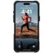 Защитный чехол URBAN ARMOR GEAR (UAG) Plasma XTE Pro для Apple iPhone 16 Pro Max - Black / Orange (366308BO). Фото 2 из 12