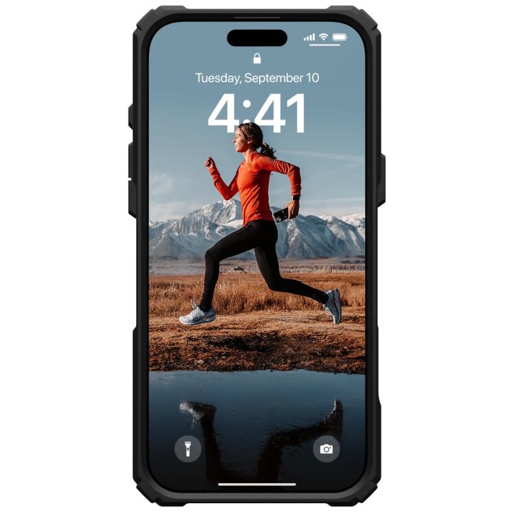 Защитный чехол URBAN ARMOR GEAR (UAG) Plasma XTE Pro для Apple iPhone 16 Pro Max - Black / Orange: фото 2 из 12