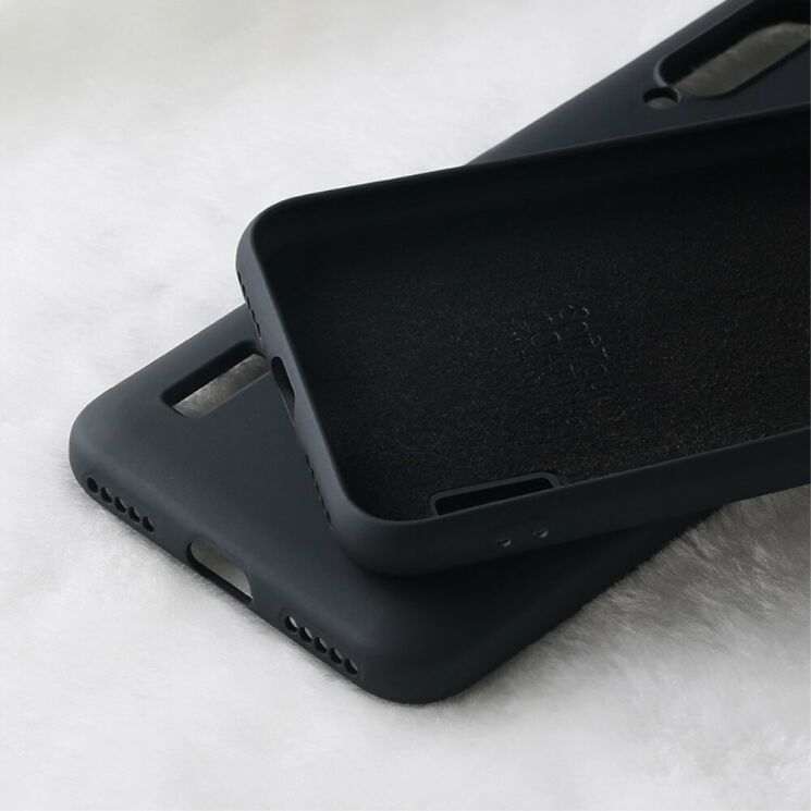Защитный чехол X-LEVEL Delicate Silicone для Xiaomi Mi A3 - Black: фото 1 из 1