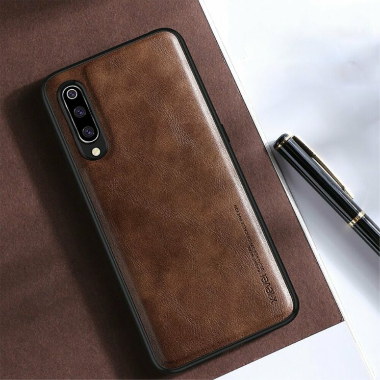 Захисний чохол X-LEVEL Vintage для Xiaomi Mi 9 - Brown: фото 1 з 11