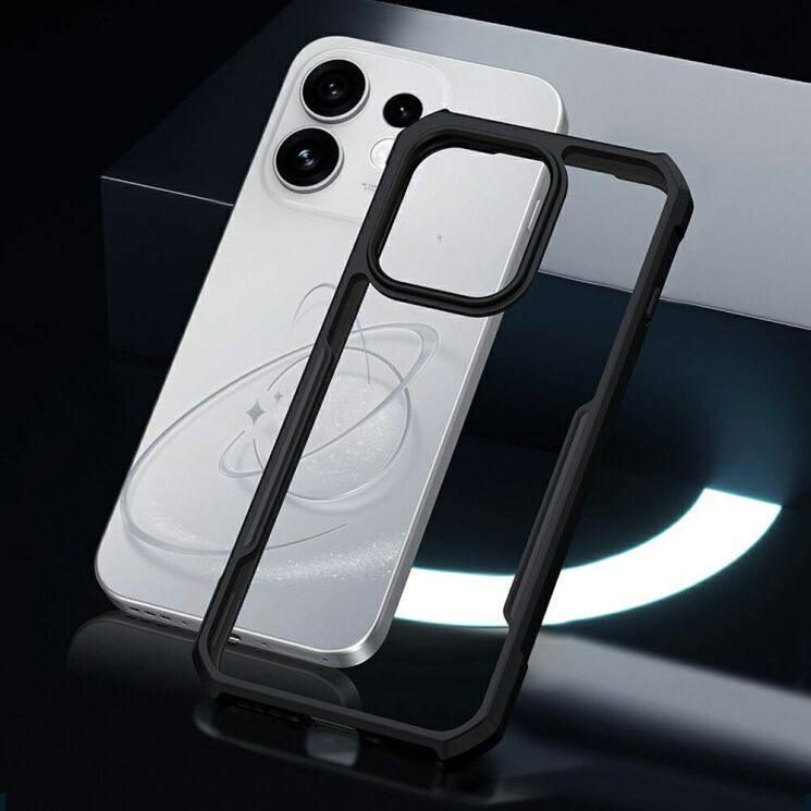 Защитный чехол XUNDD Rugged Case для OPPO Reno 16 / 16 Pro - Black (413216B) Защитный чехол XUNDD Rugged Case для OPPO Reno 16 / 16 Pro - Black: фото 3 из 5