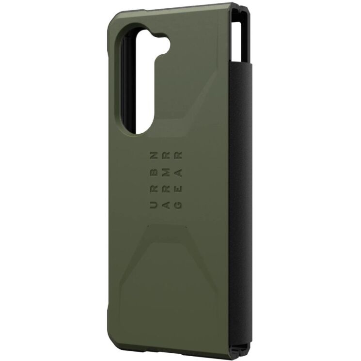 Защитный чехол URBAN ARMOR GEAR (UAG) Civilian Series для Samsung Galaxy Fold 5 - Olive Drab: фото 5 из 16