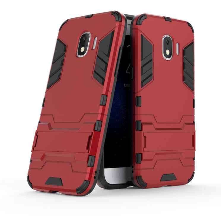 Защитный чехол UniCase Hybrid для Samsung Galaxy J2 2018 (J250) - Red: фото 1 из 5