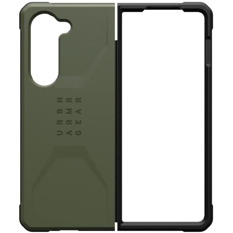 Защитный чехол URBAN ARMOR GEAR (UAG) Civilian Series для Samsung Galaxy Fold 5 - Olive Drab: фото 7 из 16