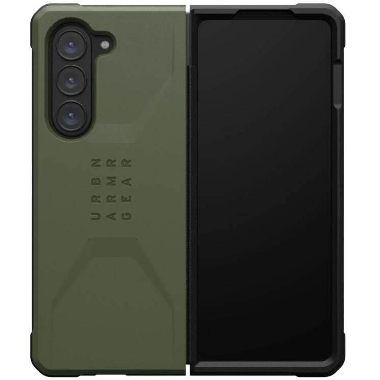 Защитный чехол URBAN ARMOR GEAR (UAG) Civilian Series для Samsung Galaxy Fold 5 - Olive Drab: фото 14 из 16