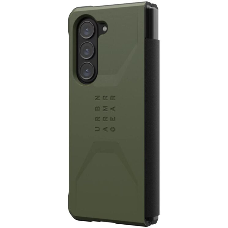 Защитный чехол URBAN ARMOR GEAR (UAG) Civilian Series для Samsung Galaxy Fold 5 - Olive Drab: фото 9 из 16