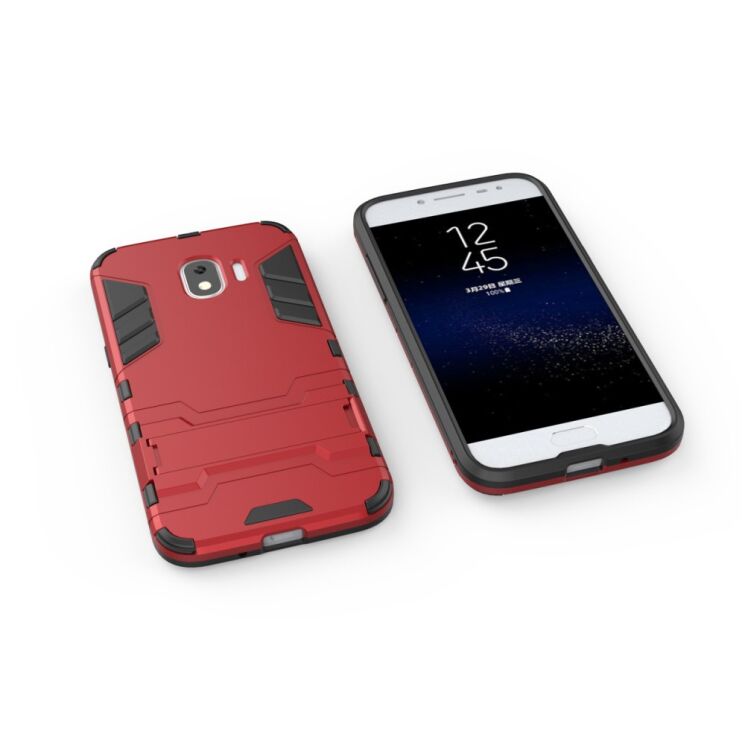Защитный чехол UniCase Hybrid для Samsung Galaxy J2 2018 (J250) - Red: фото 3 из 5