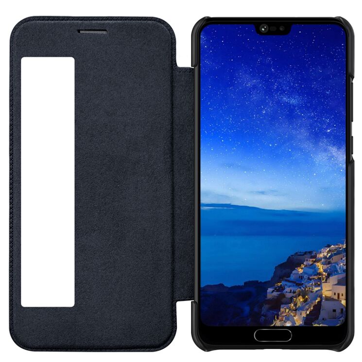 Чехол-книжка NILLKIN Qin Series для Huawei P20 Pro - Black (187620B) Чехол-книжка NILLKIN Qin Series для Huawei P20 Pro - Black: фото 6 из 14