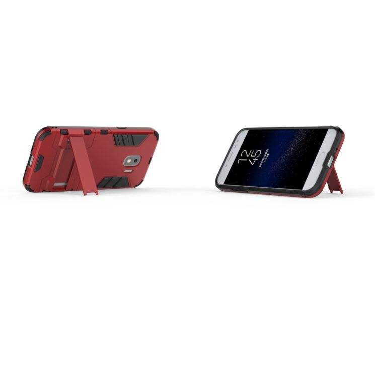 Защитный чехол UniCase Hybrid для Samsung Galaxy J2 2018 (J250) - Red: фото 5 из 5