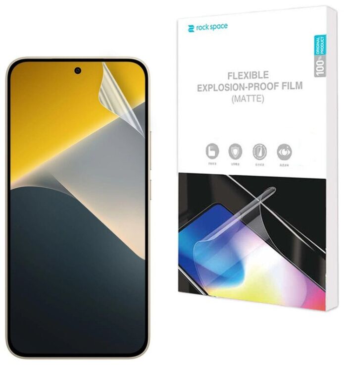 Антибликовая пленка на экран RockSpace Explosion-Proof Matte для Xiaomi Poco X8 (219904) Антибликовая пленка на экран RockSpace Explosion-Proof Matte для Xiaomi Poco X8: фото 1 из 8