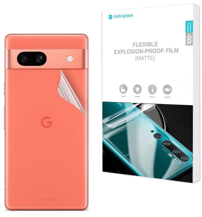 Антибликовая пленка на заднюю панель RockSpace Explosion-Proof Matte для Google Pixel 7a: фото 1 из 9