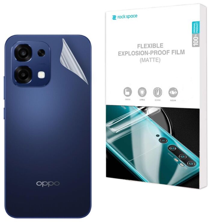 Антибликовая пленка на заднюю панель RockSpace Explosion-Proof Matte для OPPO A6 Pro: фото 1 из 9