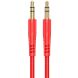 AUX-кабель Hoco UPA24 Smooth (1m) - Red (896258R). Фото 2 из 5