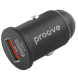 Автомобільний зарядний пристрій Proove Tiny Power 30W (Type-C + USB) - Black (923290B). Фото 2 з 5
