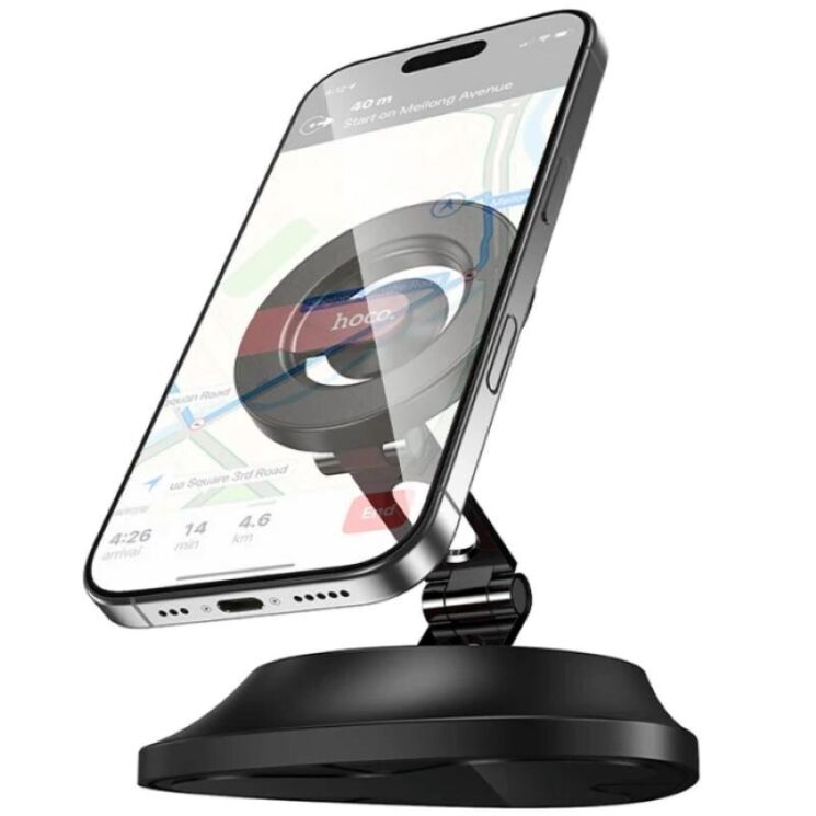 Автомобільний тримач Hoco H90 - Black / Red: фото 3 з 8