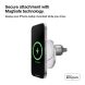 Автомобильный держатель с беспроводной зарядкой Belkin BoostCharge Pro Qi2 (15W) WIC008btGR-V2 - Gray (982167H). Фото 16 из 18