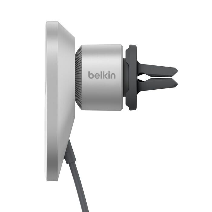 Автомобильный держатель с беспроводной зарядкой Belkin BoostCharge Pro Qi2 (15W) WIC008btGR-V2 - Gray: фото 3 из 18