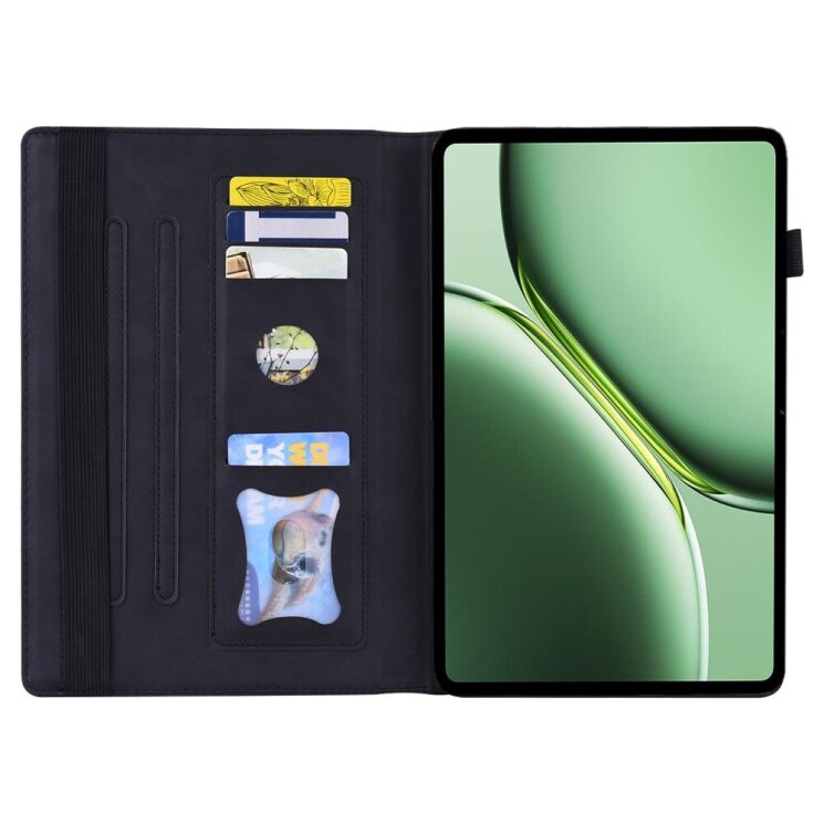 Чехол Deexe Business Style для OnePlus Pad Pro / Pad 2 - Black: фото 2 из 9