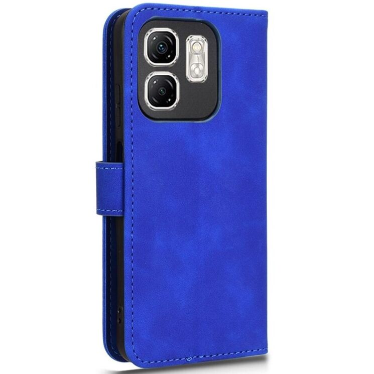 Чехол Deexe Classic Wallet для Infinix Smart 9 (X6532) / Hot 50i (X6531) - Blue: фото 6 из 6