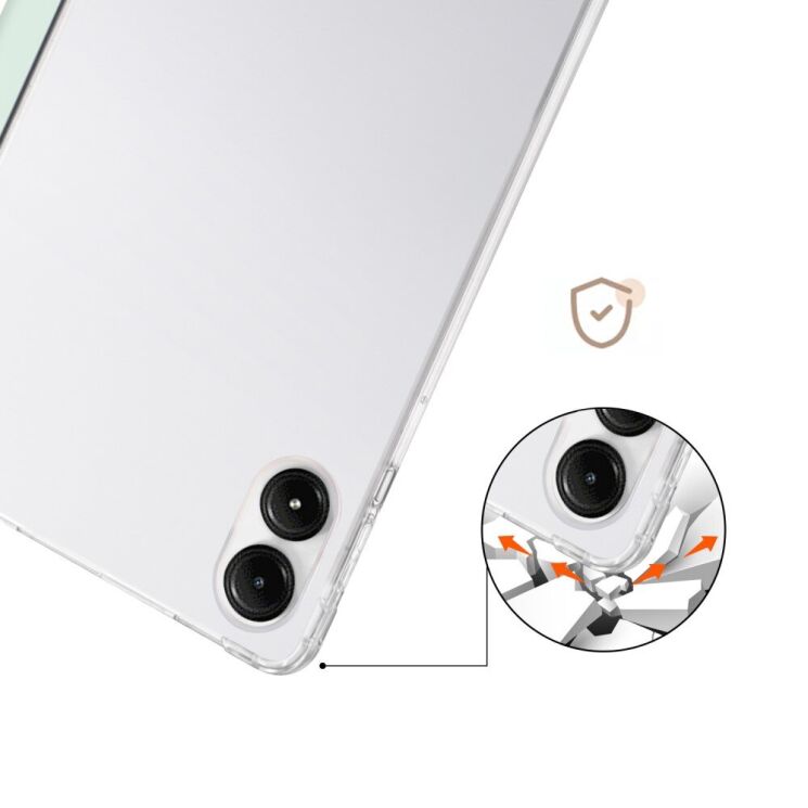 Чехол Deexe Crystal Back для Xiaomi Redmi Pad Pro / Poco Pad - Dark Purple: фото 5 из 5