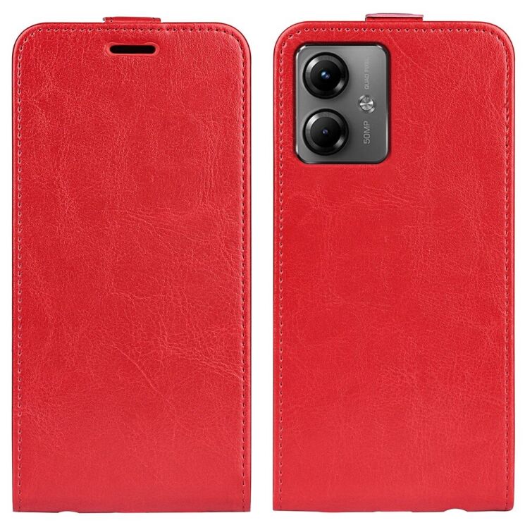 Чохол Deexe Flip Case для Motorola Moto G14 - Red: фото 1 з 7