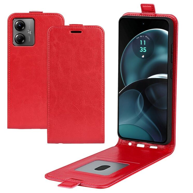 Чохол Deexe Flip Case для Motorola Moto G14 - Red: фото 5 з 7