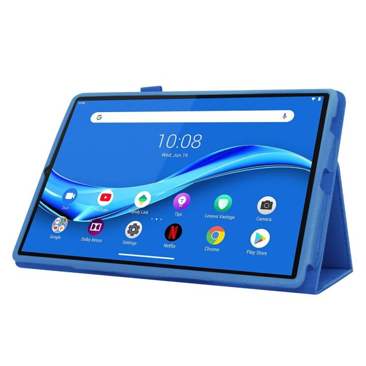 Чехол Deexe Folder Style для Lenovo Tab M10 HD Gen 2 (TB-X306) - Baby Blue: фото 3 из 7