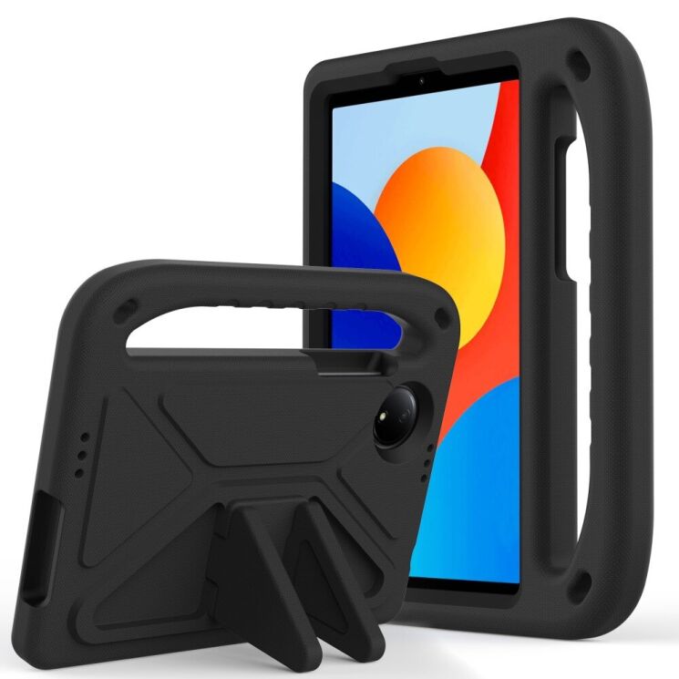 Чехол Deexe KickStand Cover для Xiaomi Redmi Pad SE 8.7 4G - Black: фото 1 из 7