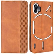 Чехол Deexe Retro Style для Nothing Phone (1) - Brown: фото 1 из 8