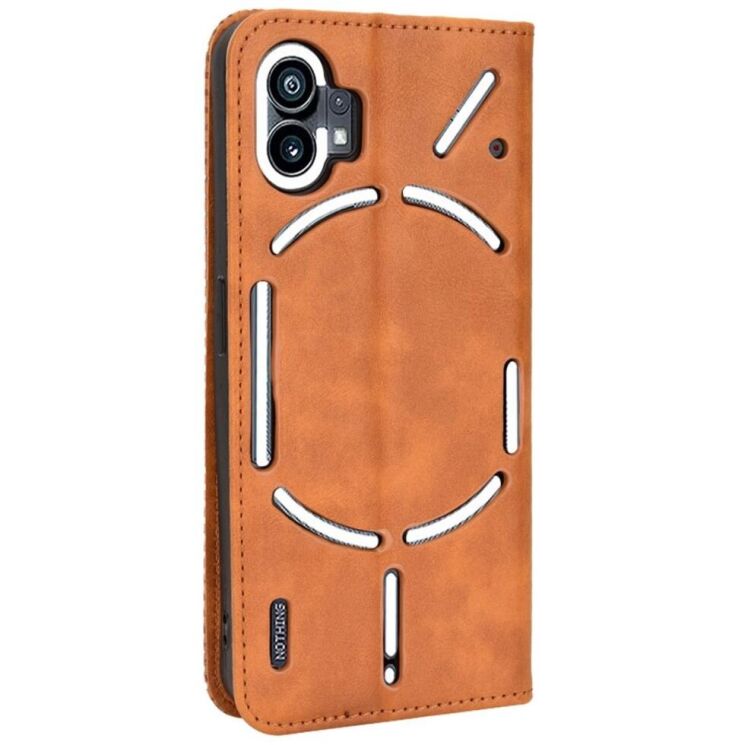 Чехол Deexe Retro Style для Nothing Phone (1) - Brown: фото 7 из 8