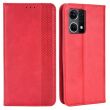 Чехол Deexe Retro Style для OPPO Reno 7 - Red (299708R)
