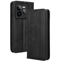 Чехол Deexe Retro Style для Realme GT 7 Pro - Black: фото 1 из 7