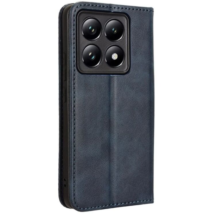 Чехол Deexe Retro Style для Xiaomi 14T - Blue: фото 6 из 7