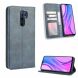 Чехол Deexe Retro Style для Xiaomi Redmi 9 - Blue (267003L). Фото 2 из 13