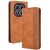 Чохол Deexe Retro Style для Xiaomi Redmi Note 14 Pro - Brown: фото 1 з 7