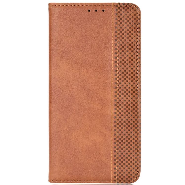 Чехол-книжка Deexe Retro Style для ZTE Blade A56 - Brown: фото 4 из 18
