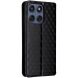 Чехол Deexe Rhombus Book для Motorola Edge 60 / Edge 60 Fusion - Black (379608B). Фото 8 из 10
