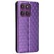 Чехол Deexe Rhombus Book для Motorola Edge 60 Pro - Purple (381705V). Фото 7 из 9