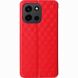 Чохол Deexe Rhombus Book для OnePlus Nord 6 - Red (411901R). Фото 7 з 10