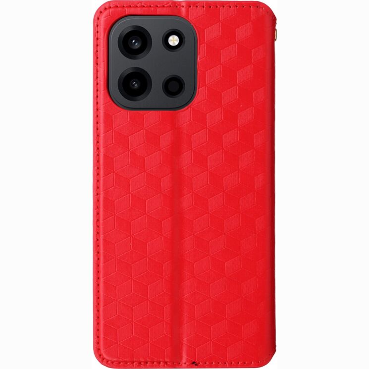Чохол Deexe Rhombus Book для OnePlus Nord 6 - Red (411901R) Чохол Deexe Rhombus Book для OnePlus Nord 6 - Red: фото 7 з 10
