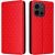 Чохол Deexe Rhombus Book для OnePlus Nord 6 - Red: фото 1 з 10