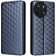 Чехол Deexe Rhombus Book для Realme 11 4G - Blue (343909L)