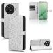 Чехол Deexe Rhombus Book для TECNO Spark 20 Pro+ - Silver (351207S). Фото 7 из 7